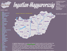 Tablet Screenshot of ingatlan-magyarorszag.hu